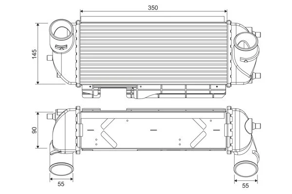 Intercooler VALEO 818368