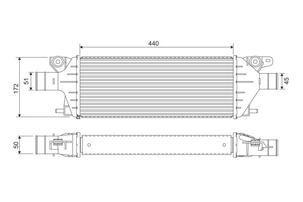 Intercooler VALEO 818379
