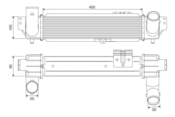 Intercooler VALEO 818382