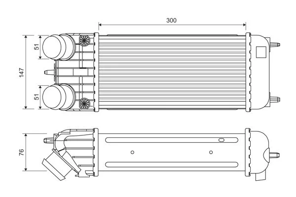 Intercooler VALEO 818385