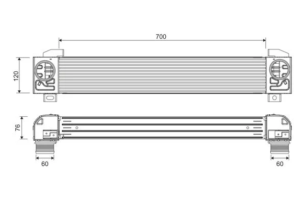 Intercooler VALEO 818386