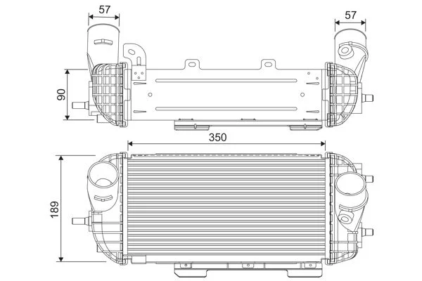 Intercooler VALEO 818538