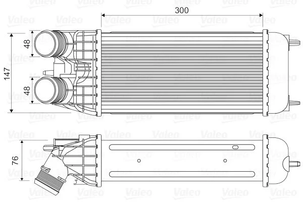 Intercooler VALEO 818547