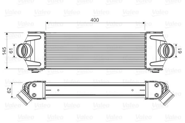Intercooler VALEO 818550