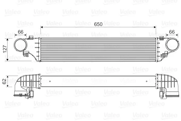 Intercooler VALEO 818552