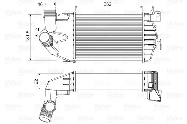 Intercooler VALEO 818556