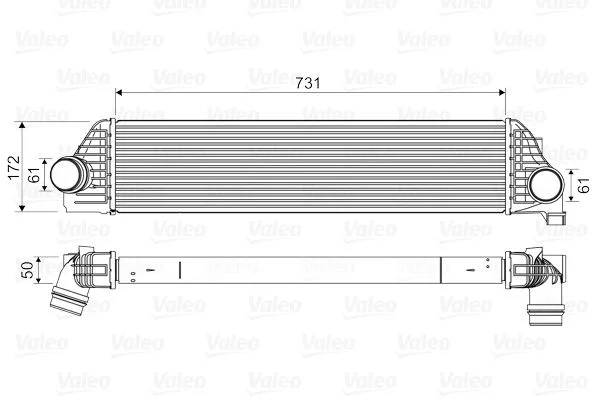 Intercooler VALEO 818561