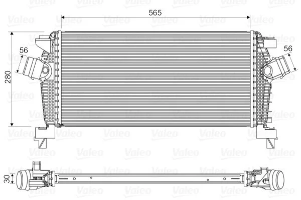 Intercooler VALEO 818565