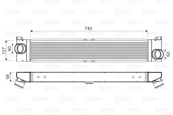 Intercooler VALEO 818569