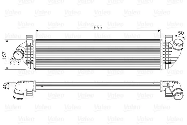 Intercooler VALEO 818571