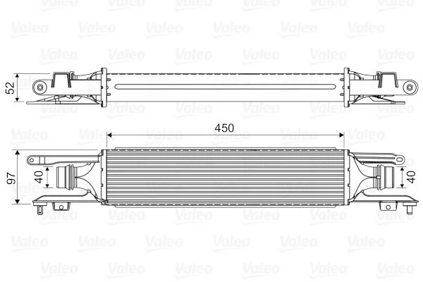 Intercooler VALEO 818577