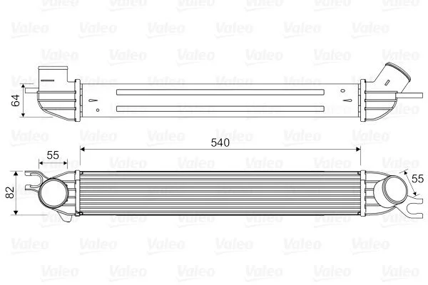 Intercooler VALEO 818580