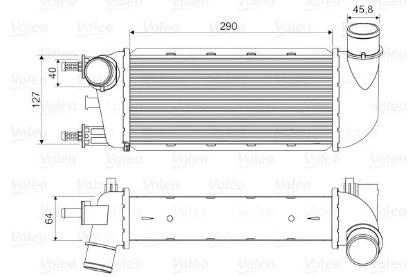 Intercooler VALEO 818582