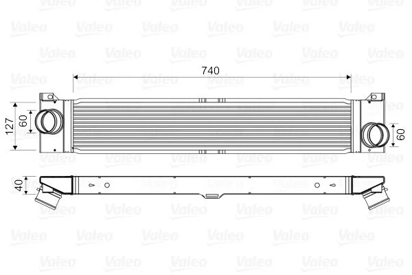 Intercooler VALEO 818586