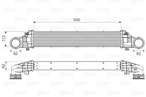Intercooler VALEO 818587
