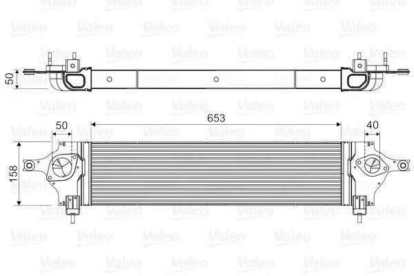 Intercooler VALEO 818589