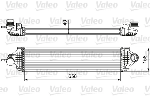 Intercooler VALEO 818600