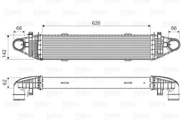 Intercooler VALEO 818617