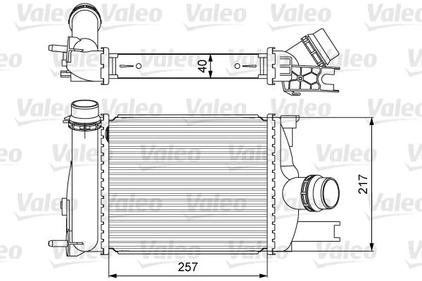 Intercooler VALEO 818622