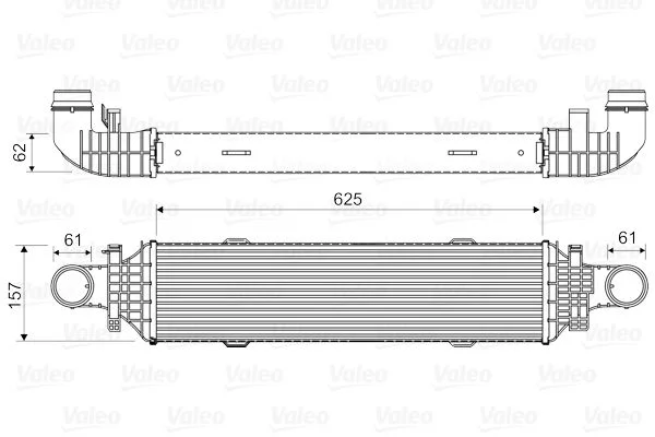 Intercooler VALEO 818631