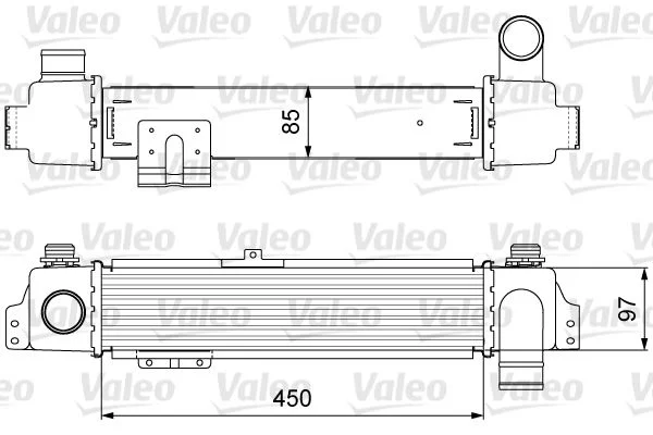 Intercooler VALEO 818634