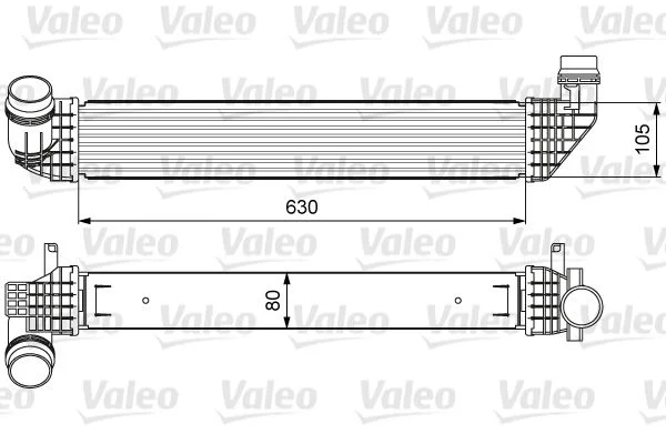 Intercooler VALEO 818636