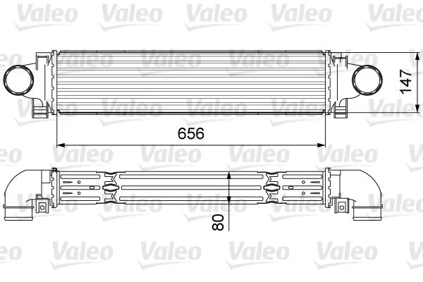 Intercooler VALEO 818646