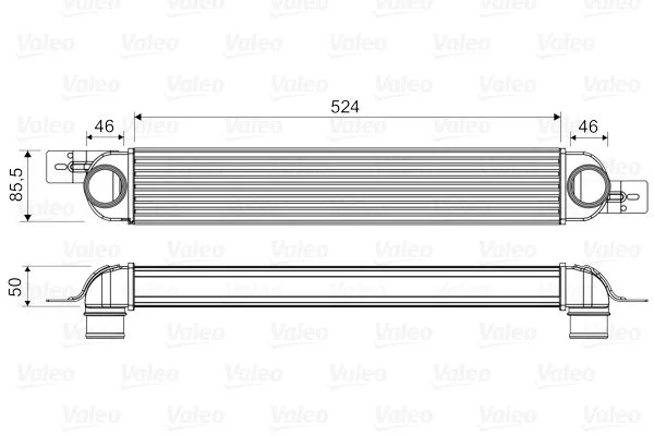 Intercooler VALEO 818661