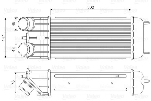 Intercooler VALEO 818663