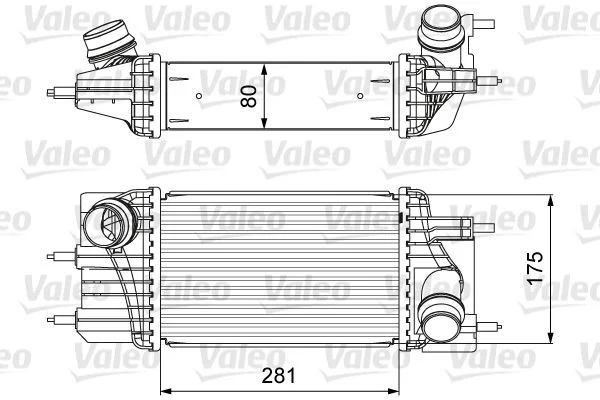 Intercooler VALEO 818666