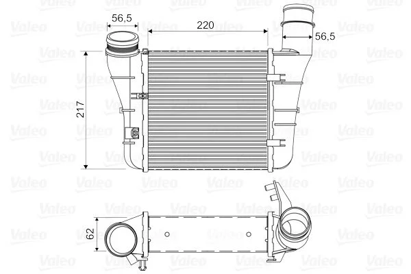 Intercooler VALEO 818669