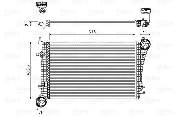 Intercooler VALEO 818675