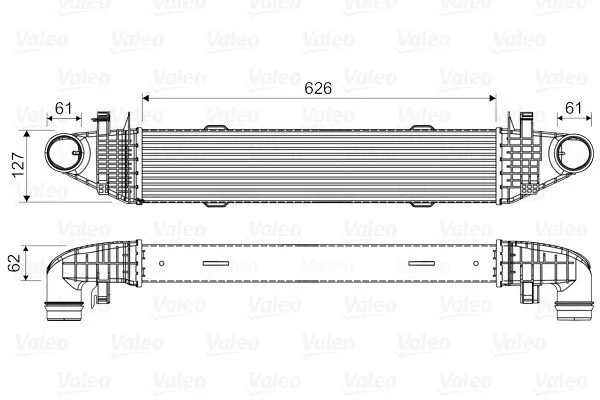 Intercooler VALEO 818679