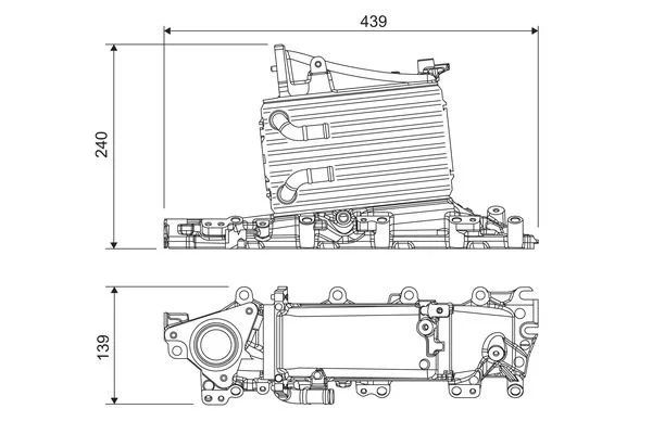 Intercooler VALEO 818683
