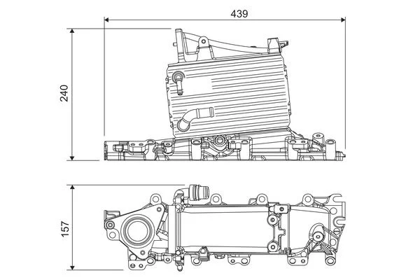 Intercooler VALEO 818684