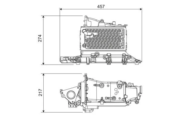 Intercooler VALEO 818685