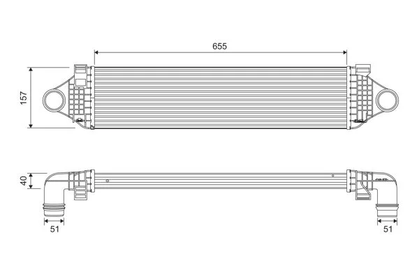 Intercooler VALEO 818689