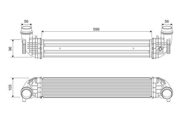 Intercooler VALEO 818690
