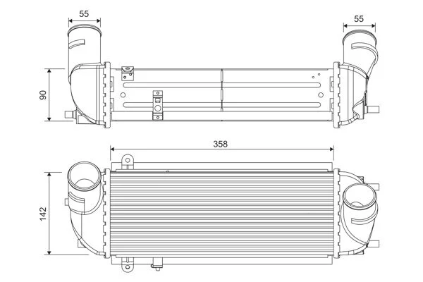 Intercooler VALEO 818692