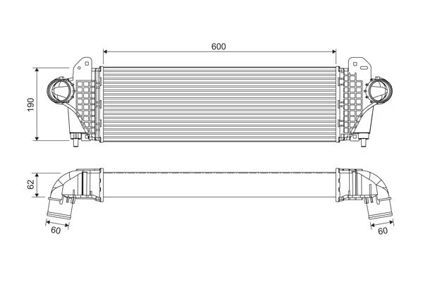 Intercooler VALEO 818694