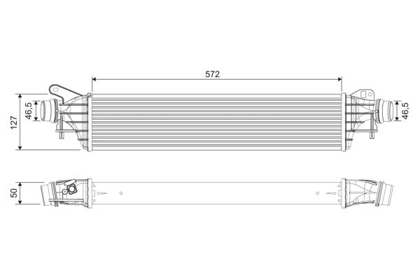 Intercooler VALEO 818697