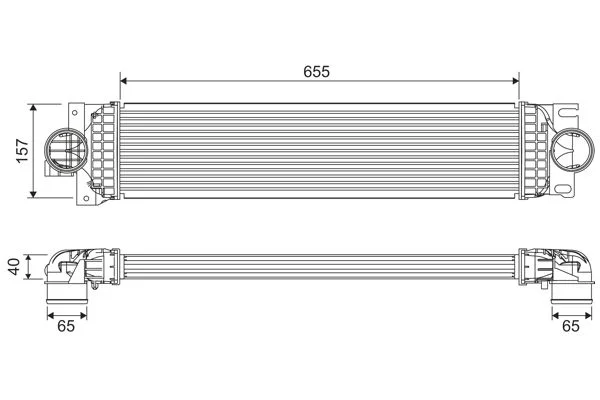 Intercooler VALEO 818699