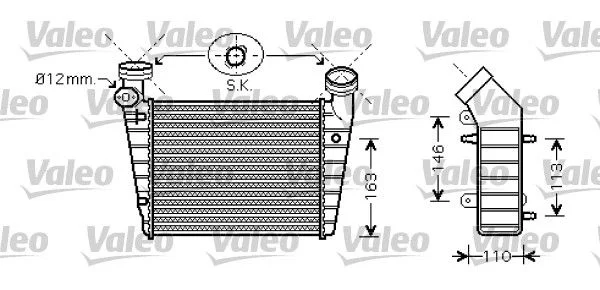 Intercooler VALEO 818720