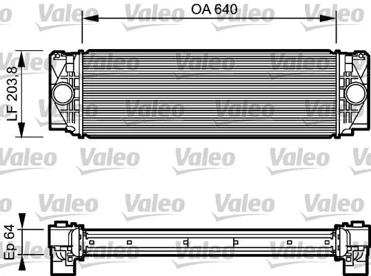 Intercooler VALEO 818732