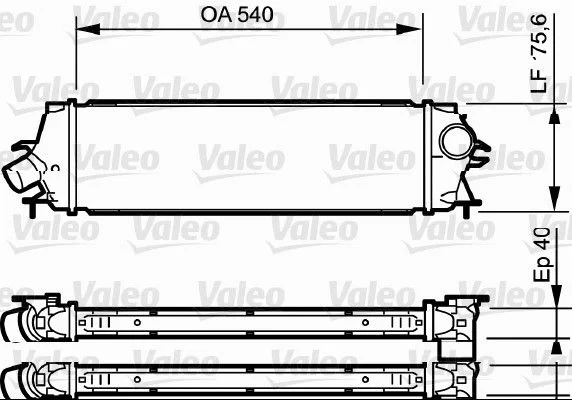 Intercooler VALEO 818771