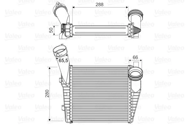 Intercooler VALEO 818814