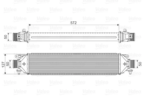 Intercooler VALEO 818824