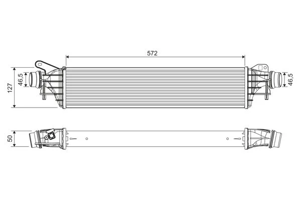 Intercooler VALEO 822909