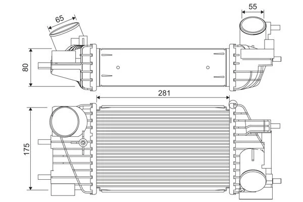 Intercooler VALEO 822919