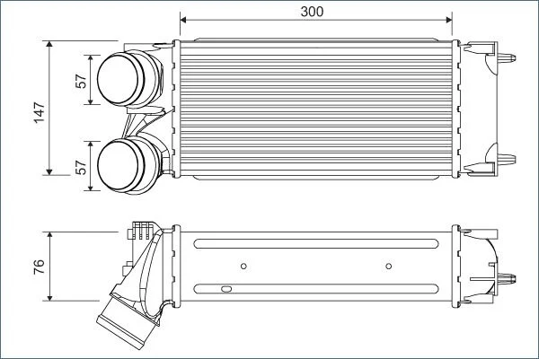 Intercooler VALEO 822925